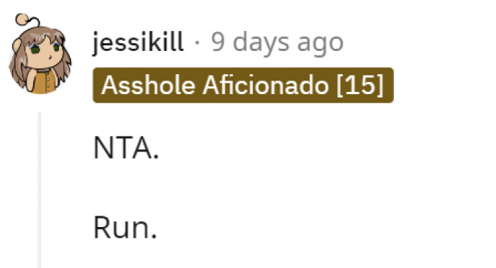 The most simple comment that says so much.