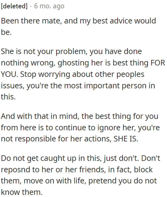 OP is not responsible for his partner's actions and should focus on his own happiness.