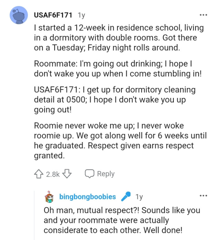 This Redditor is also sharing their story as well