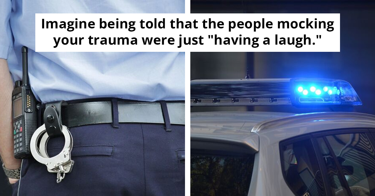 Police Officers Caught Red-Handed Mocking Domestic Violence Victim