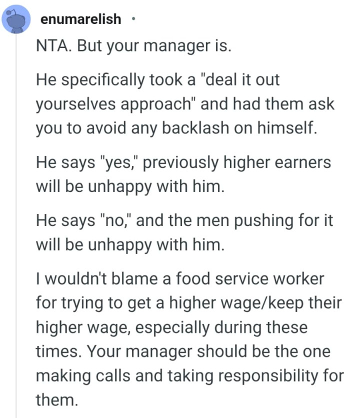 We've gathered some of the most upvoted comments from other Redditors for you to read through below