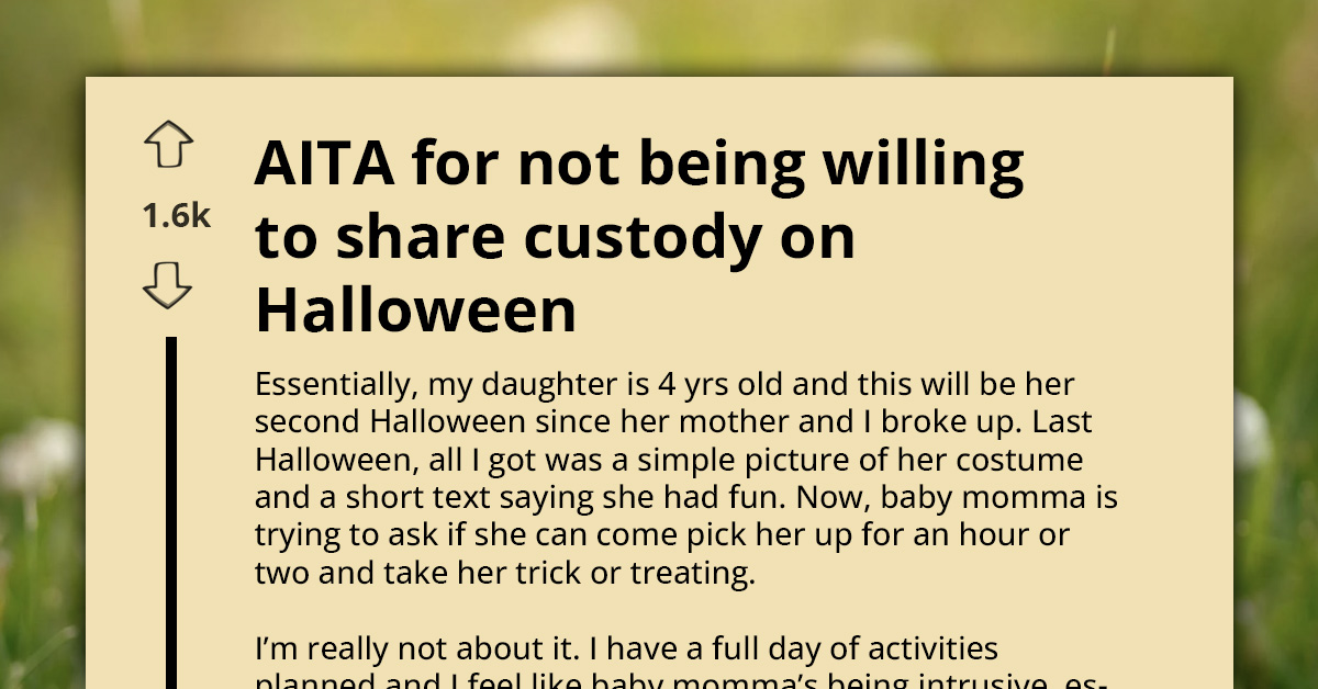 Separated Parents Struggle to Agree on Who Gets Halloween with Their Child