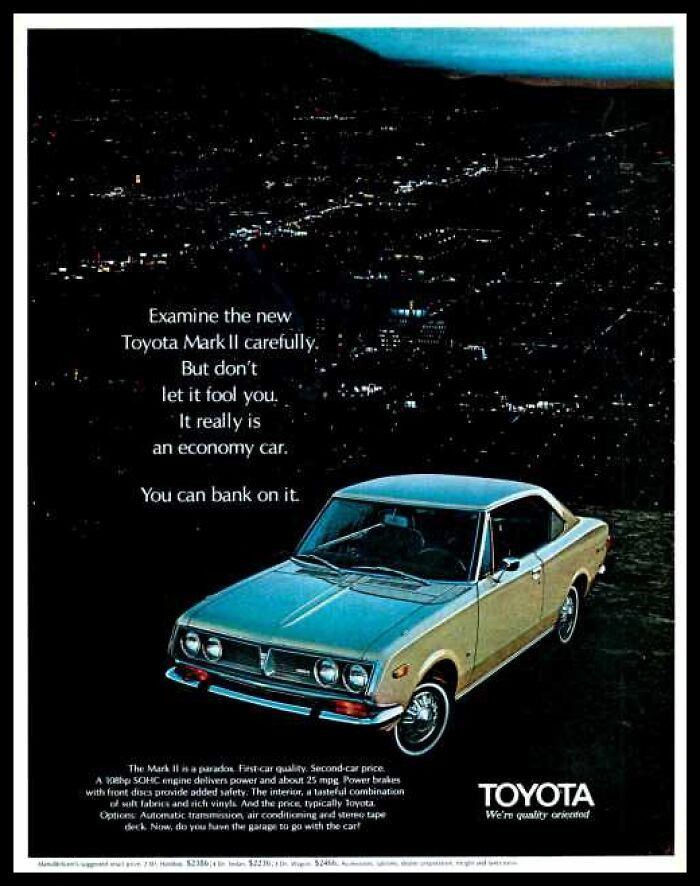 1971, Toyota Motor Sales USA Inc
