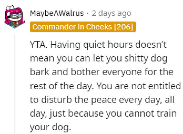 Gotta train that dog