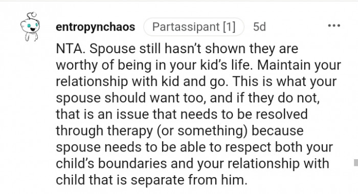 This is what your spouse should want too