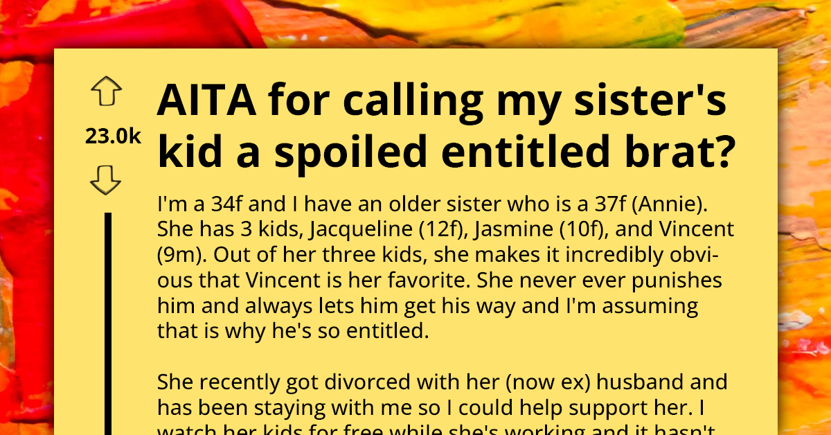 Fed-Up Woman Tells Older Sister to Pay Her for Babysitting Her Kids, but She Refuses and Calls Her an Entitled Brat