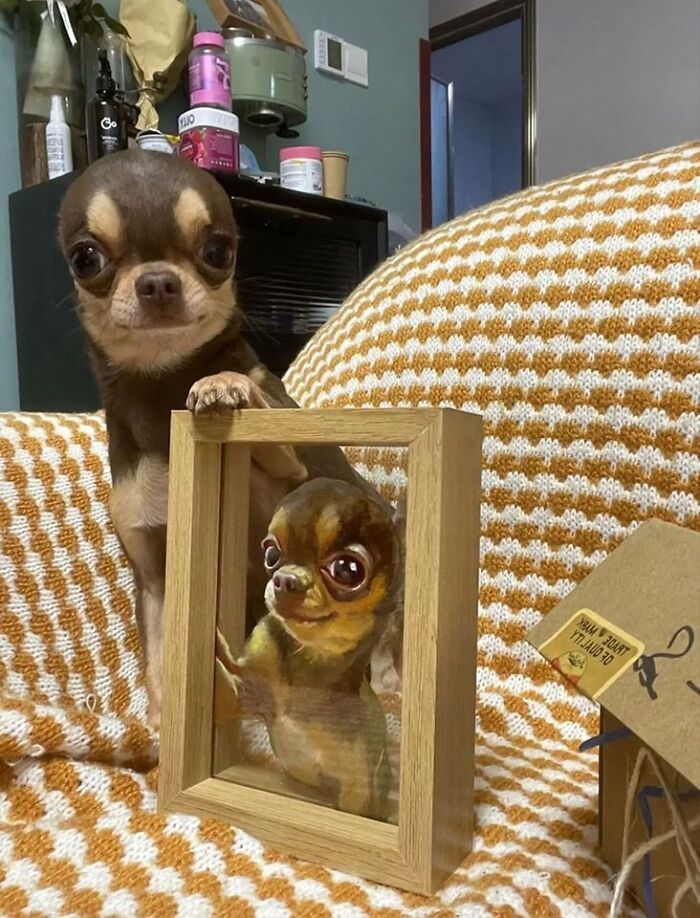 4. Proud parent moment, framed perfectly