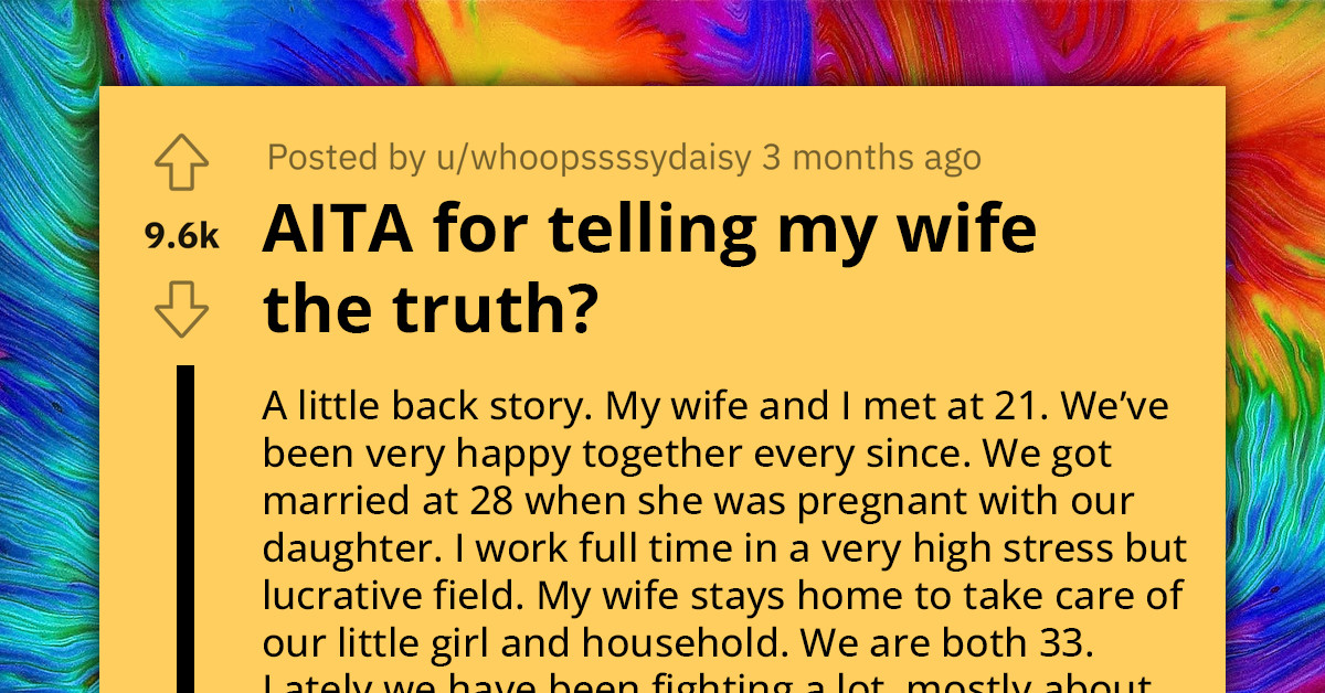 Suspicious Of His Stay-At-Home Wife's Daily Chores, Husband Uses Home Security Cameras To Confirm If Her Workload Is As Taxing As She Claims