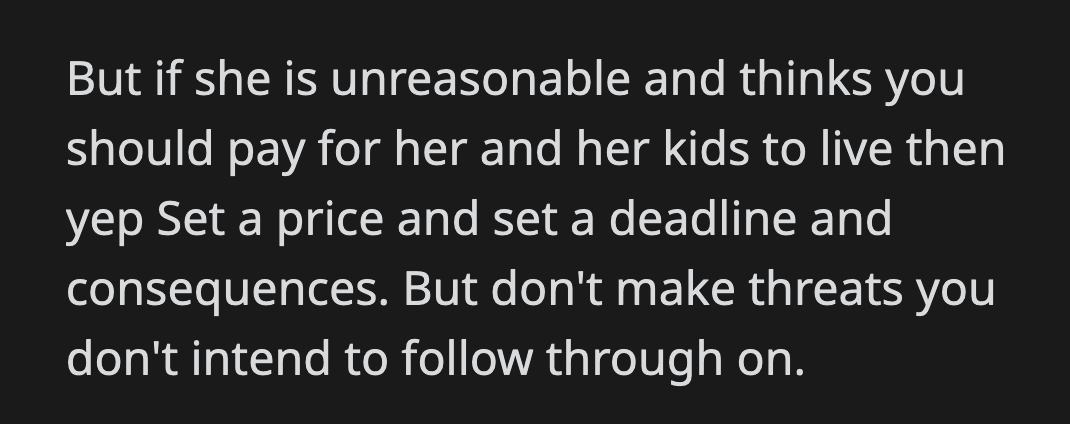 OP needs to refocus and realize that her children's safety and comfort are more important than the feelings of her mooch of a sister.