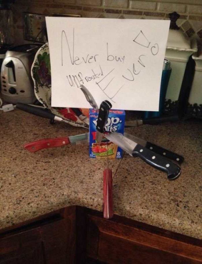 12. Unfrosted Pop Tarts: The Tragic Tale of a Breakfast Gone Wrong