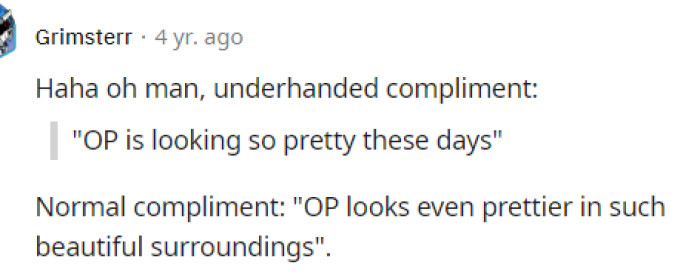 Reddit commenters are always great for dissecting OP's post to help make their decision.