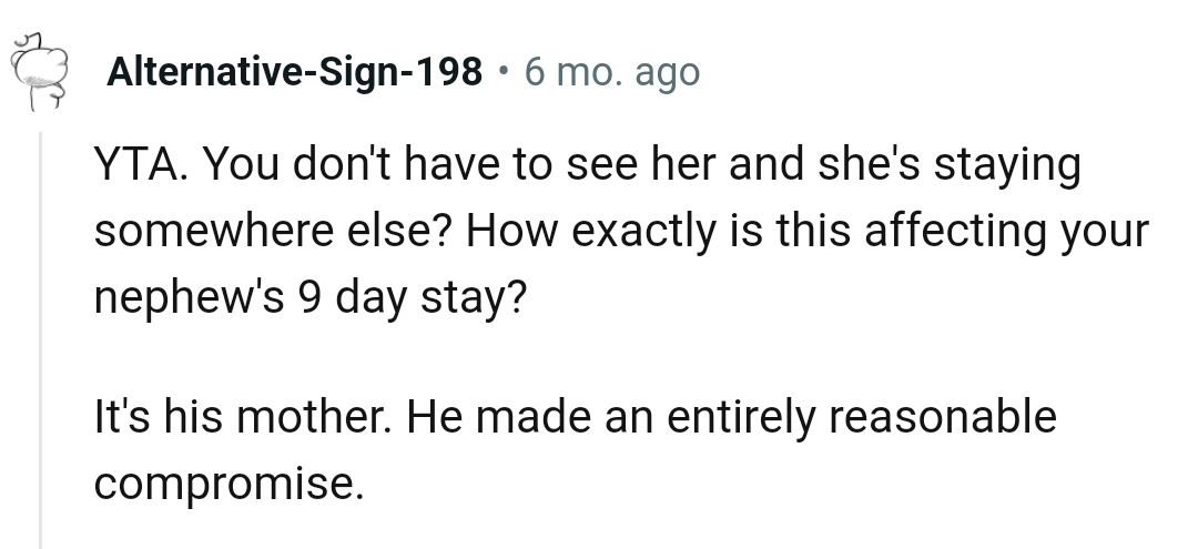 He Made a Reasonable Compromise