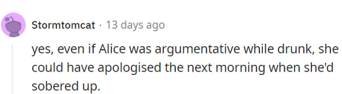 But it seems like there's nothing even the day after...