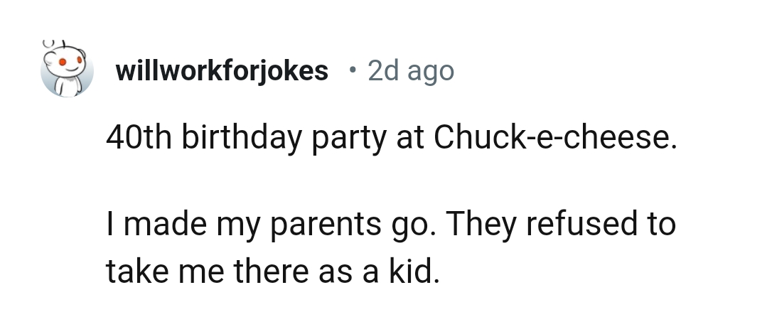 16. Doing Something You Couldn't Do as a Kid