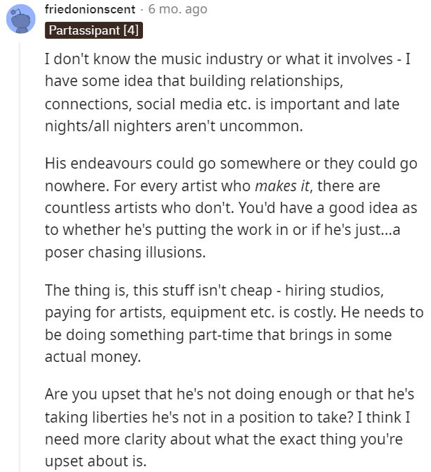 It's Not a Cheap Endeavor