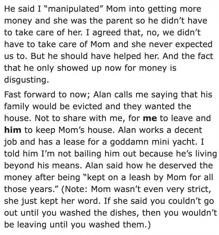 The nerve of this man.