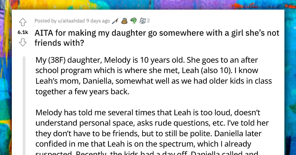 Mom's Attempt To Teach Her 10-Year-Old Daughter About Friendship And Empathy Backfires