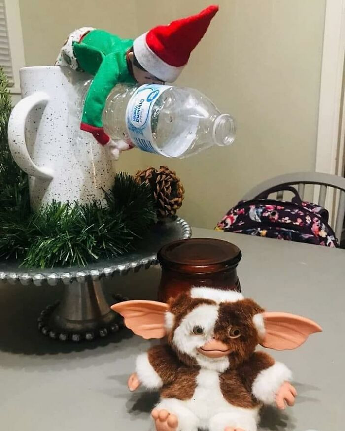 26. Elf On The Shelf About To Make A Big Mistake