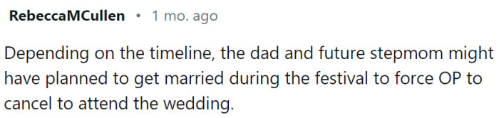 Maybe it was planned...