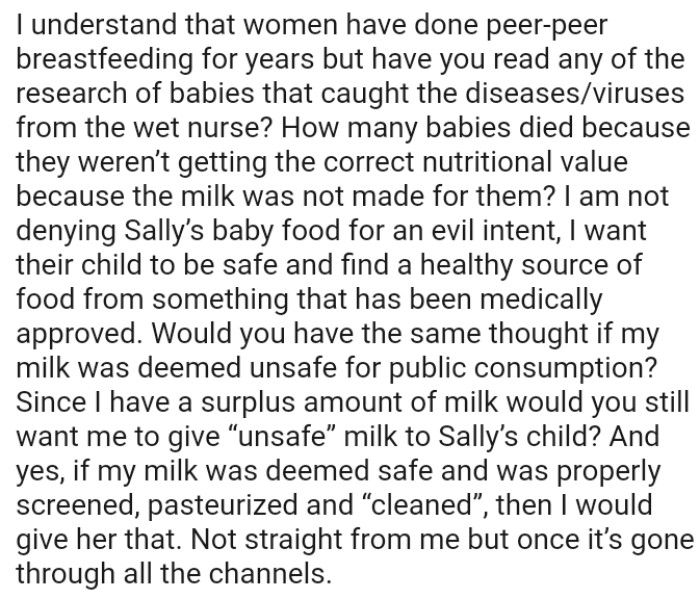 How many babies died because they weren’t getting the correct nutritional value?