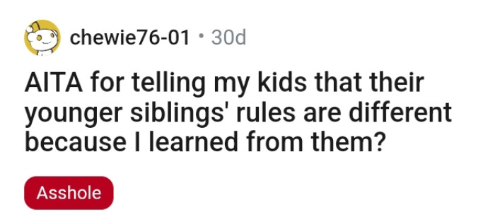 Here's the story's title