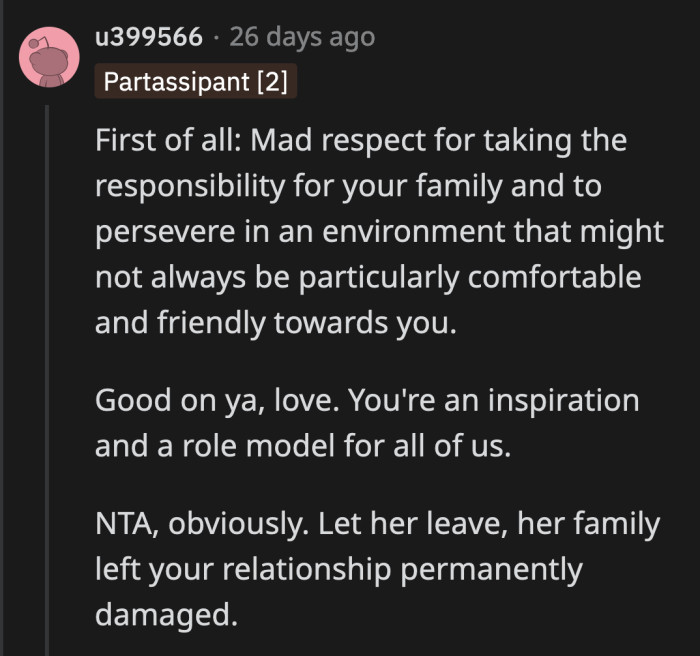 OP is thriving and working very hard. Their misogynistic comments may sting, but she shouldn't let them slow down her incredible journey.