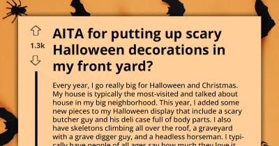 Neighborhood Divided After Homeowner’s Halloween Decorations Frighten Toddlers