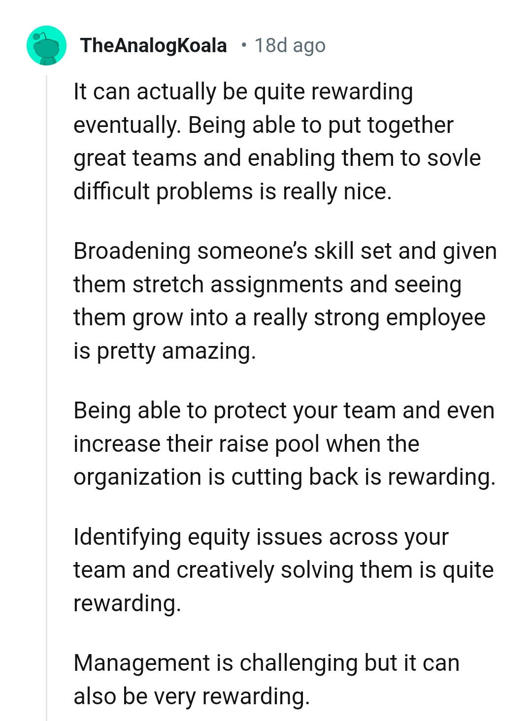 1. It broadens someone's skill set