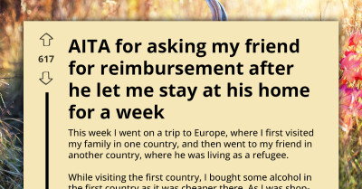 Man Asks Refugee Friend To Pay Him Back For Alcohol After Staying At His Home For A Week