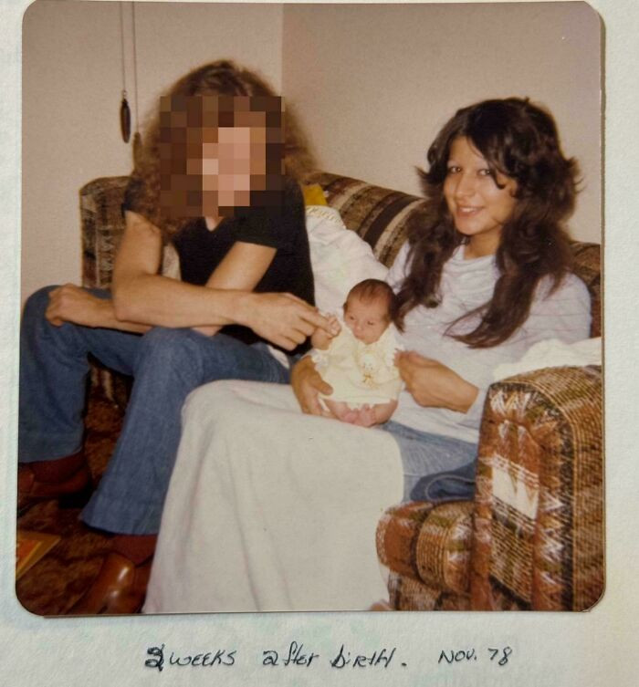 "My Nana Holding My Mother In 1978. She Was 19 Here. I Think She’s Absolutely Beautiful, Even If She Won’t Believe Me"