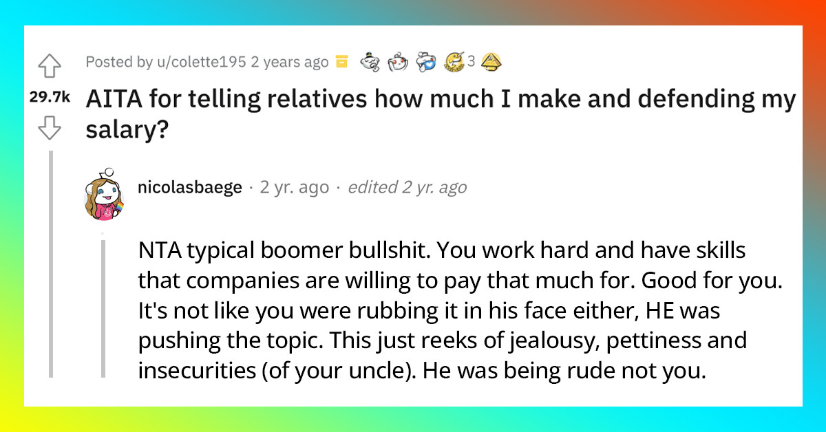 Newly Graduated Software Engineer Called Rude By Her Uncle And Cousins After Defending Her High Salary