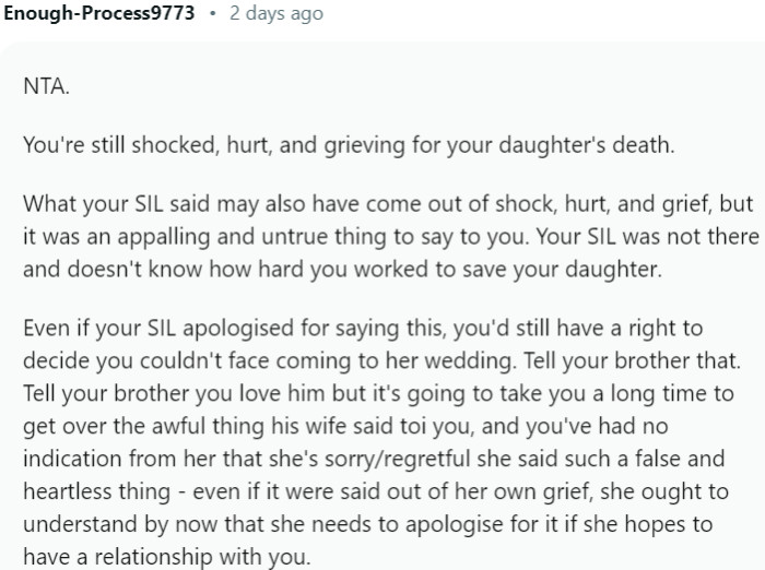 Shocked and grieving