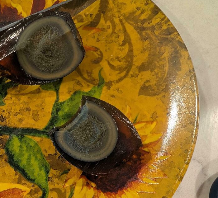 "Tried A Century Egg For The First Time"