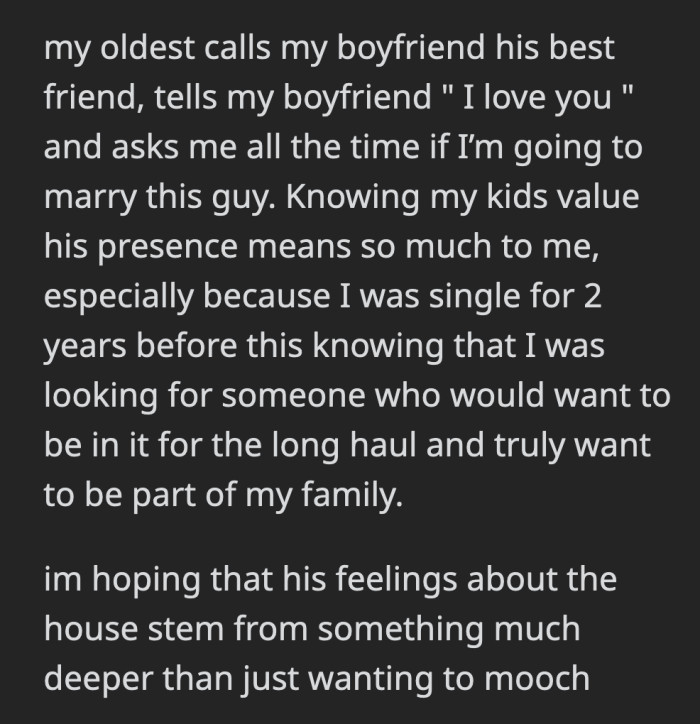 OP wants to hope that this recent fight is just out of fear and not out of his desire to use her