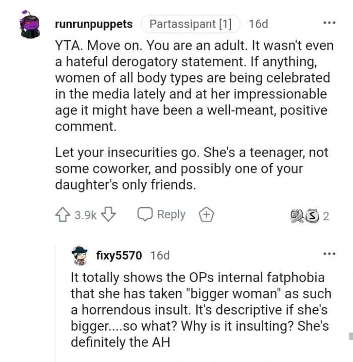 Let go of your insecurities