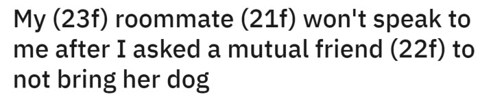 Here is the OP's dilemma: