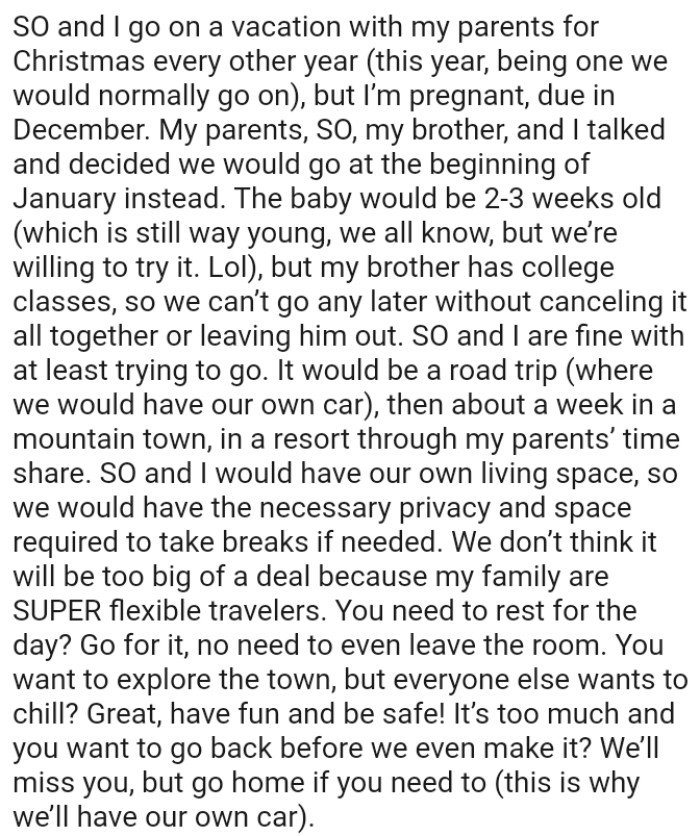 They would have the necessary privacy and space required to take breaks if needed