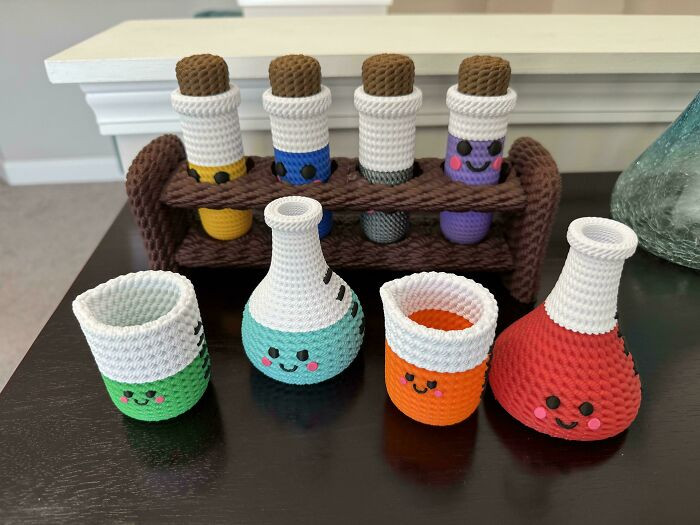 "There Is A Baby Shower Coming Up For One Of The Supervisors At A Chemistry Lab I Work At. Printed These For The Occasion"