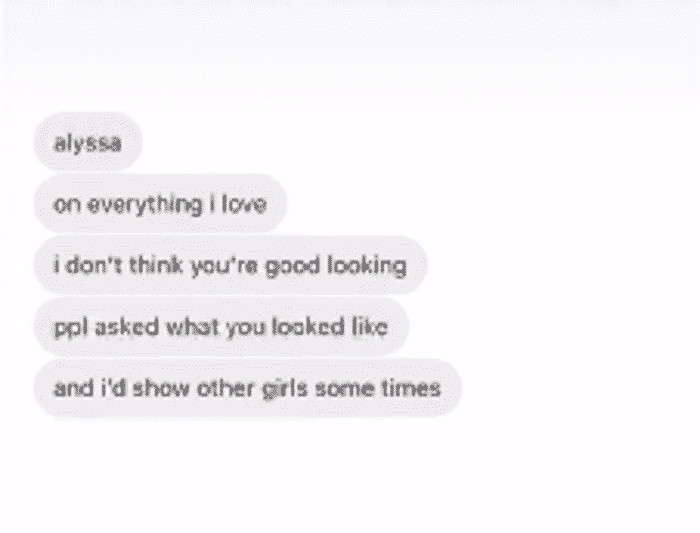 That has got to result in shattered esteem