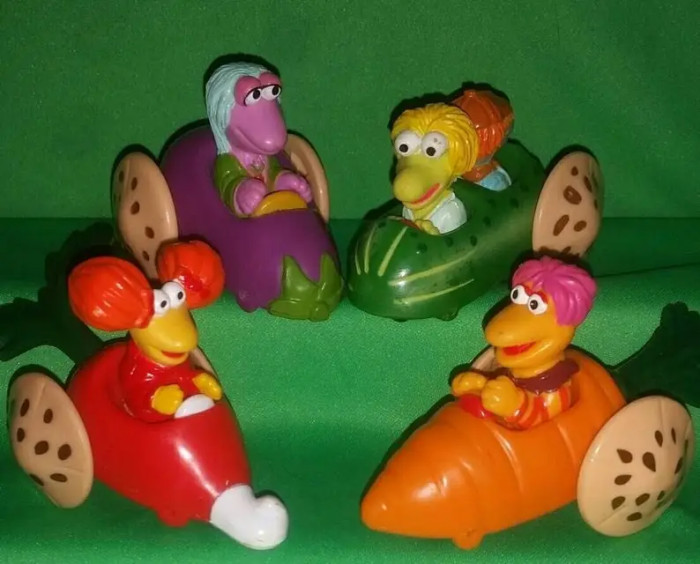 42. The Fraggle Rock Happy Meal toys