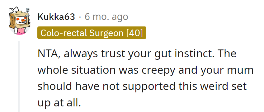 Trust the gut instinct—it's got better taste than a blind date set up by Mom!