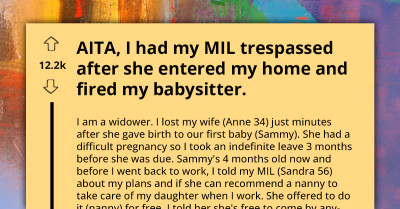 Widowed Husband Calls The Cops On His Mother-In-Law After She Admitted To Breastfeeding His Baby And Fired The Nanny Behind His Back