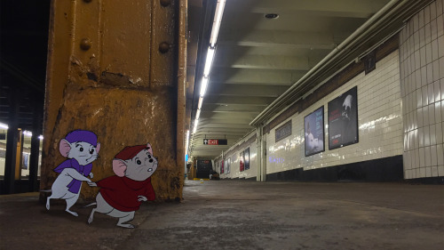 4. The Rescuers - they do have a nice colony in the subway.