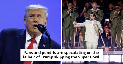 Trump Shares Strong Opinion on Why He Won't Attend the Super Bowl, Calling It 'Terrible'