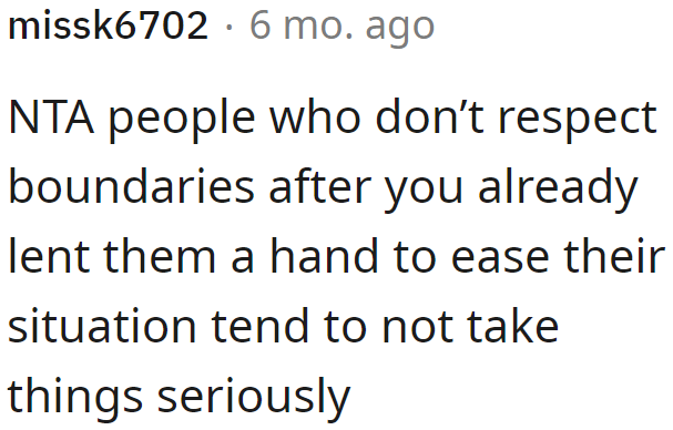 He did everything he could, and now his sister has to fend for herself.