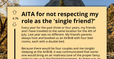 Friendship Ends After Dispute Over Who “Deserves” A Room To Themselves On Vacation