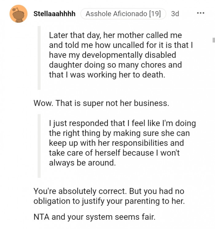 That is not super her business