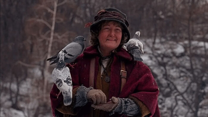 ”R.I.P. Brenda Fricker (AKA Pigeon Lady) 🦅🕊️🦰🇮🇪”