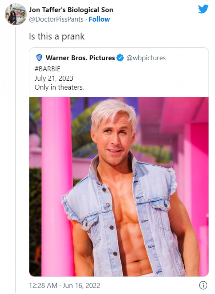 11. We'll never be sure until we all watch the full film in 2023