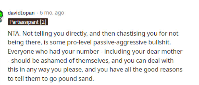 Obvioulsy there must be more going on or some reason why they didn't include him in the post or tell him prior to the post.